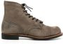 Red Wing Shoes Iron Ranger combat boots Brown - Thumbnail 1