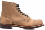 Red Wing Shoes Iron Ranger leather ankle boots Brown - Thumbnail 1