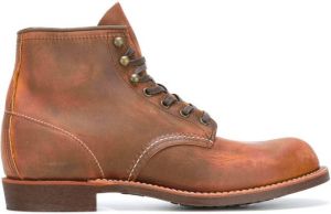 Red Wing Shoes lace-up boots Brown
