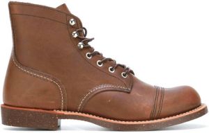 Red Wing Shoes lace-up boots Brown