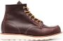 Red Wing Shoes round-toe lace-up boots Brown - Thumbnail 1