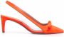 RED(V) Sandie 60mm slingback pumps Orange - Thumbnail 1