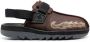 Reebok calf-leather embroidered shoes Brown - Thumbnail 1