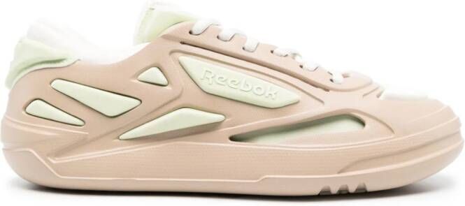 Reebok Club C Modern faux-leather sneakers Neutrals