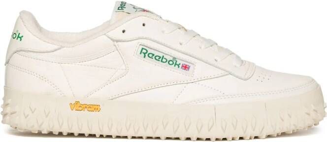 Reebok Club C Vibram leather sneakers Neutrals