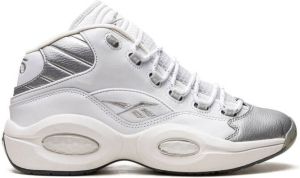 Reebok Question Mid "25Th Anniversary Silver Toe" sneakers White
