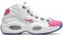 Reebok x Erci uel Question Mid "Pink Toe" sneakers White - Thumbnail 1