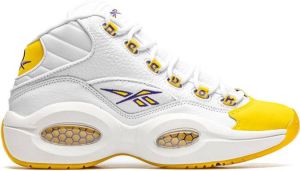Reebok Question Mid "Yellow Toe Kobe" sneakers White