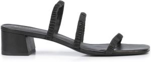 Reformation Assunta strappy sandals Black