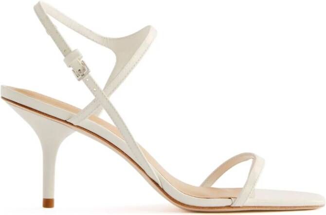 Reformation Genni leather sandals White