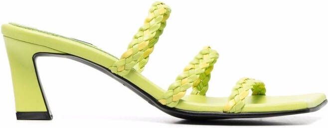 Reike Nen French Braid sandals Green