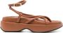 Reike Nen Gaji leather platform sandals Brown - Thumbnail 1