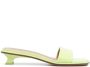 Rejina Pyo Isla patent leather sandals Green - Thumbnail 1