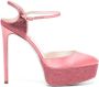 René Caovilla 136mm silk sandals Pink - Thumbnail 1