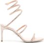 René Caovilla 90mm crystal-embellished sandals Neutrals - Thumbnail 1