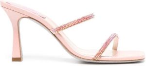 René Caovilla Bessie 80mm sandals Pink