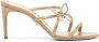 René Caovilla butterfly embellished strappy sandals Brown - Thumbnail 1