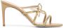 René Caovilla butterfly glitter-strap sandals Gold - Thumbnail 1