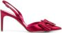 René Caovilla 70mm crystal-embellished leather sandals Red - Thumbnail 1