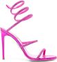 René Caovilla Cleo 105mm crystal sandals Pink - Thumbnail 1