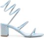 René Caovilla Cleo 60mm leather sandals Blue - Thumbnail 1