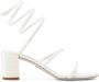 René Caovilla Cleo 60mm leather sandals White - Thumbnail 1