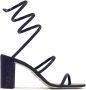 René Caovilla Cleo 80mm crystal-embellished sandals Black - Thumbnail 1