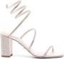 René Caovilla Cleo 93mm crystal-embelished sandals Pink - Thumbnail 1