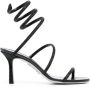 René Caovilla Cleo crystal 85mm sandals Black - Thumbnail 1