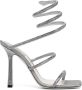 René Caovilla Cleo crystal-embellished sandals Silver - Thumbnail 1