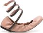 René Caovilla Cleo leather ballerina shoes Pink - Thumbnail 1