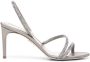 René Caovilla crystal-embellishment 88mm sandals Grey - Thumbnail 1