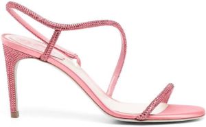 René Caovilla Irina 80mm sandals Pink