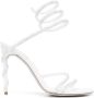 René Caovilla jewelled stiletto sandals White - Thumbnail 1