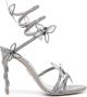 René Caovilla Margot 105mm crystal-embellished sandals Grey - Thumbnail 1