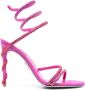 René Caovilla Margot 105mm leather sandals Pink - Thumbnail 1