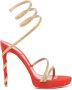René Caovilla Margot 120mm open-toe sandals Red - Thumbnail 1