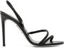 René Caovilla open-toe crystal-embellished sandals Black - Thumbnail 1