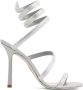 René Caovilla spiral-design heeled sandals Silver - Thumbnail 1