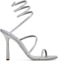 René Caovilla spiral-design heeled sandals Silver - Thumbnail 1