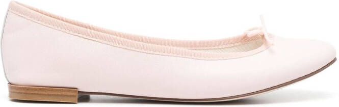 Repetto bow-detail ballerina shoes Pink