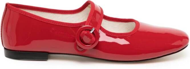 Repetto Georgia patent-leather Mary Jane pumps Red