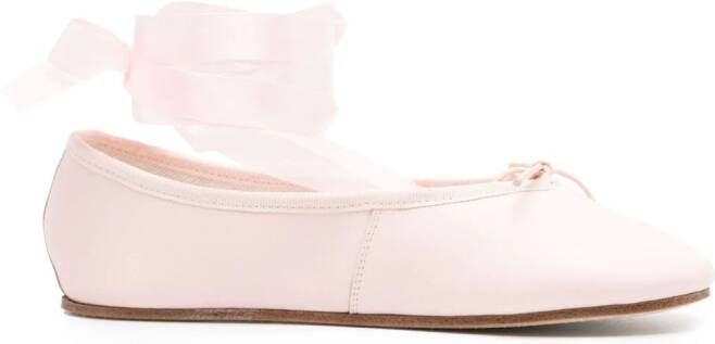 Repetto Sophia leather ballerina shoes Pink