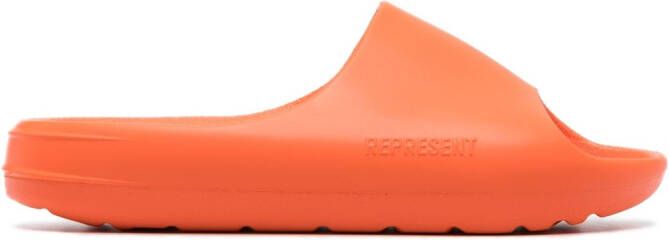 Represent logo-tread slides Orange