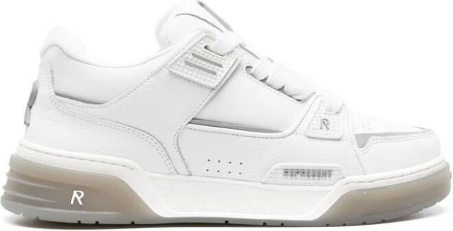 Represent Studio leather sneakers White