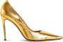 Retrofete Jasmin 110mm heeled pumps Gold - Thumbnail 1