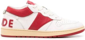 Rhude Rhecess leather sneakers White