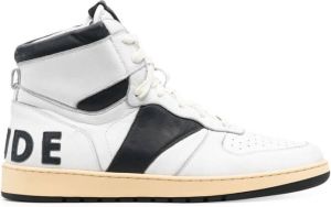 Rhude Rhecess Smooth high-top sneakers White