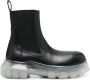 Rick Owens Beatle Bozo Tractor 55mm boots Black - Thumbnail 1