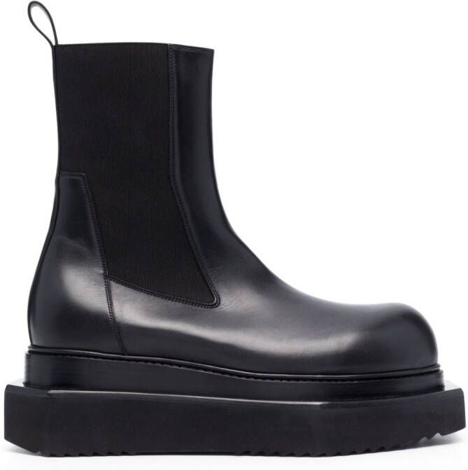 Rick Owens Beatle Turbo Cyclops ankle boots Black